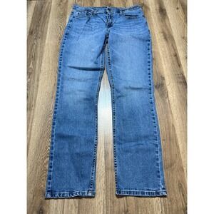 Member's Mark Jeans, Men's Size 34x32, Blue, Straight Fit Premium Stretch Denim